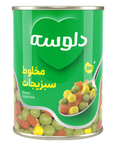 کنسرو مخلوط سبزیجات
