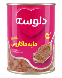 کنسرو مایه ماکارونی با قارچ