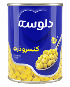 کنسرو ذرت شیرین