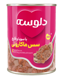 کنسرو مایه ماکارونی با قارچ